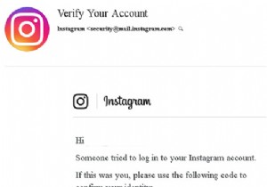 “[ป้องกันอีเมล]” ถูกต้องหรือไม่และจะป้องกันฟิชชิ่งบน Instagram ได้อย่างไร