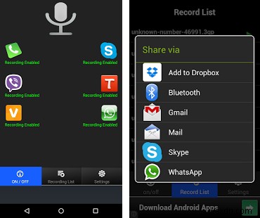 วิธีการบันทึกการโทร WhatsApp บน Android