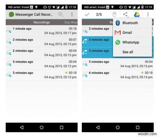 วิธีการบันทึกการโทร WhatsApp บน Android