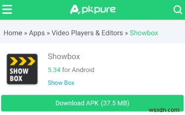 แอป Showbox สำหรับ Android คืออะไร