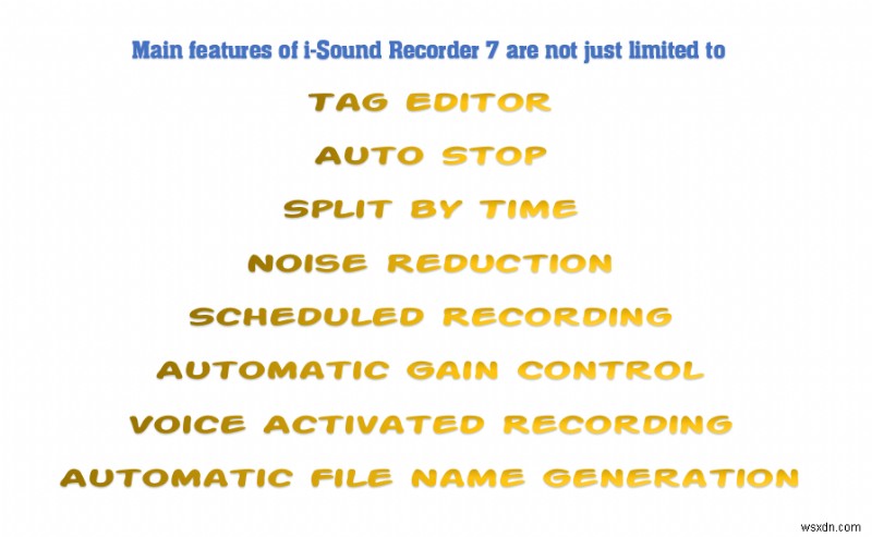 i-Sound Recorder 7:แอปบันทึกเสียงที่น่าประทับใจ 