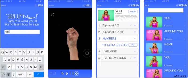 แอพ iPhone 5 อันดับแรกเพื่อเรียนรู้ภาษามือ 