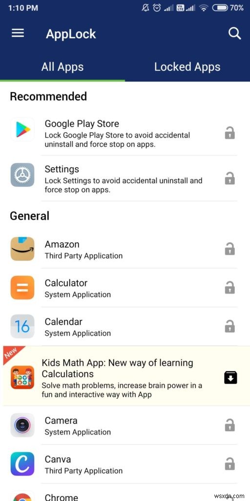 วิธีล็อคแอพใน Android โดยใช้ซอฟต์แวร์ App Locker 