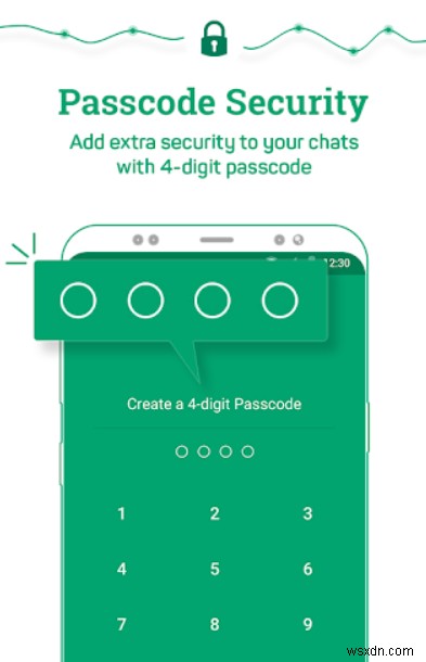 ตัวล็อกสำหรับแอป Whats Chat:แอปที่ไม่ซ้ำใครเพื่อให้การแชทของคุณปลอดภัยและเป็นส่วนตัว