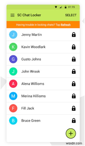 SC Chat Locker:การปกป้องการแชทของคุณในแอป Snapchat