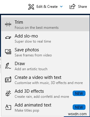 วิธีใช้แอป Microsoft Photos เพื่อแก้ไขวิดีโอ