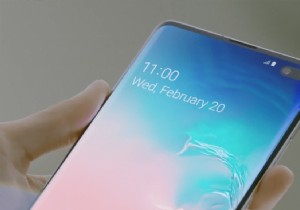 Samsung Galaxy S10:การปรับแต่งเล็กน้อยในการเริ่มต้น
