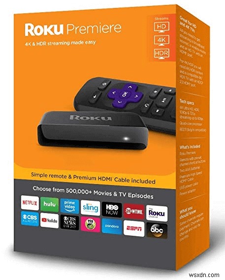 เครื่องเล่นสตรีมมิ่ง Roku:โลกในโทรทัศน์ของคุณ