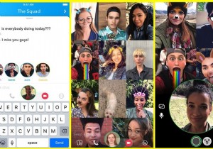 Snapchat เปิดตัวคุณลักษณะใหม่:วิดีโอแชทกลุ่มและการแท็กเพื่อน