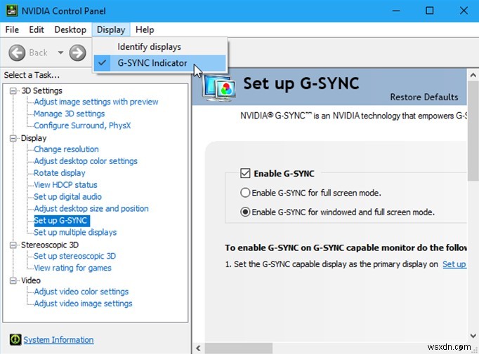 วิธีเปิดใช้งาน FreeSync บนพีซี Windows