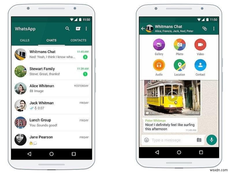 WhatsApp สำหรับ Android VS iOS:การเปรียบเทียบอย่างรวดเร็ว