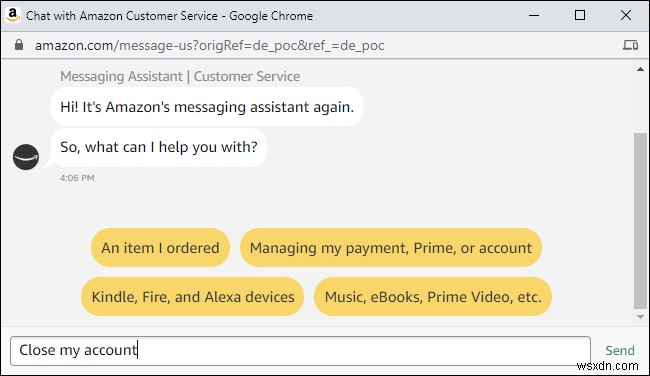 วิธีการลบบัญชี Amazon Prime?