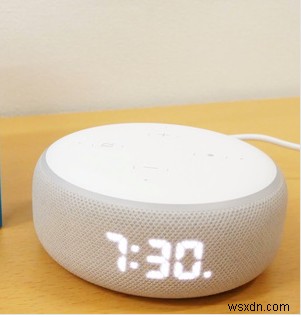 วิธีตั้งค่า Amazon Echo Dot ด้วยนาฬิกา