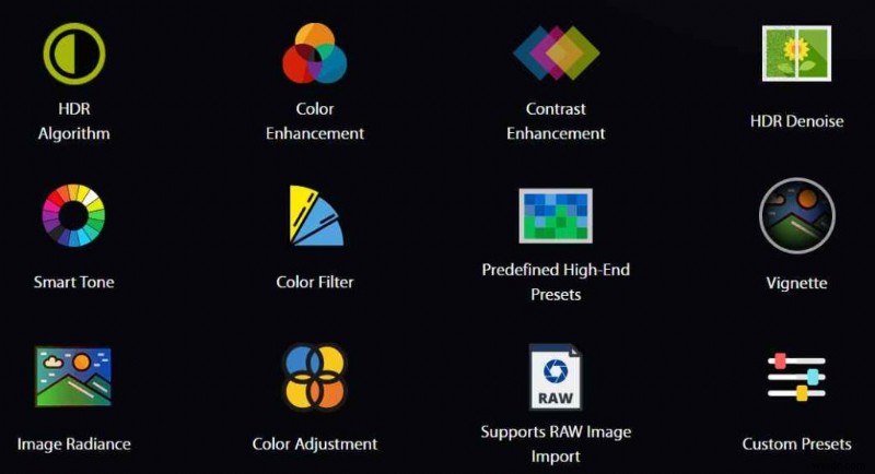วิธีการเปลี่ยนสีของรูปภาพโดยใช้เอฟเฟกต์ HDR