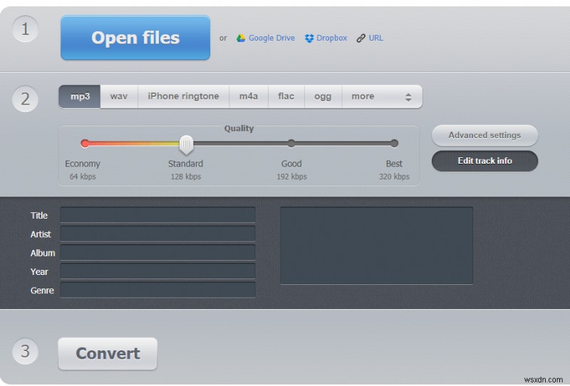 วิธีการแปลง Flac เป็น Mp3?