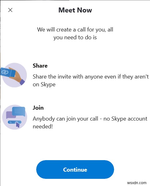 Skype s Meet Now – จัดการประชุมทางวิดีโอทันที