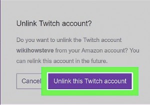วิธียกเลิกการสมัคร Twitch Prime