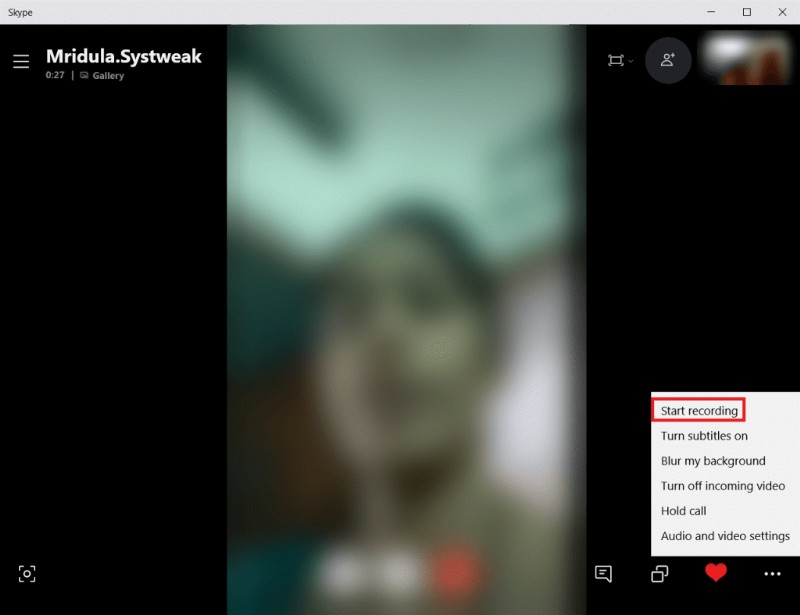 วิธีการบันทึกการสนทนาทางวิดีโอของ Skype บน Windows 10 (แบบมีและไม่มีเสียง)
