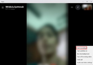 วิธีการบันทึกการสนทนาทางวิดีโอของ Skype บน Windows 10 (แบบมีและไม่มีเสียง)