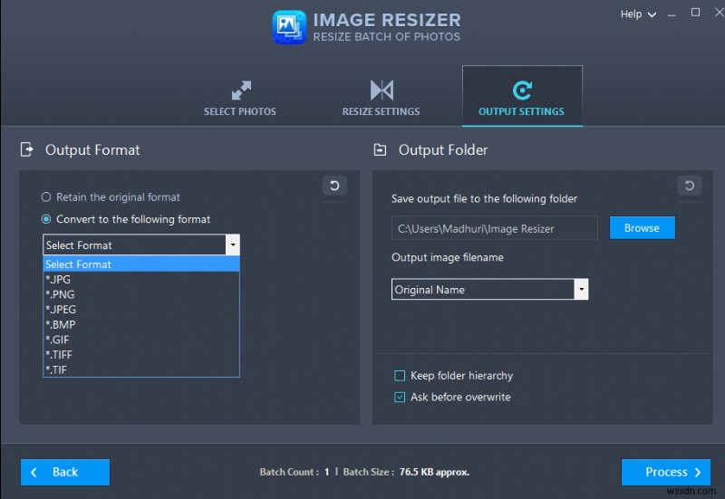 วิธีการแปลง JPG เป็น PNG โดยใช้ Image Resizer ใน Windows 10 PC?