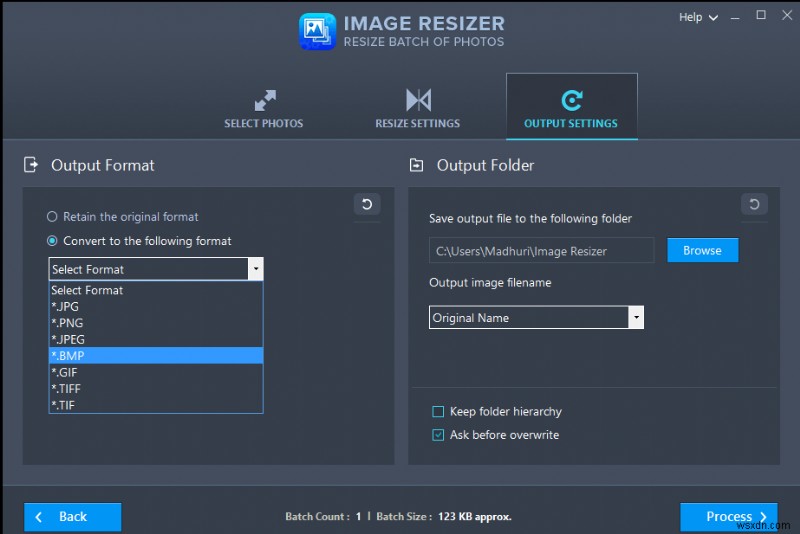 วิธีการแปลง JPG เป็น PNG โดยใช้ Image Resizer ใน Windows 10 PC?