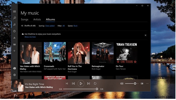 วิธีเปิดใช้งานอีควอไลเซอร์ใน Groove Music ใน Windows 10