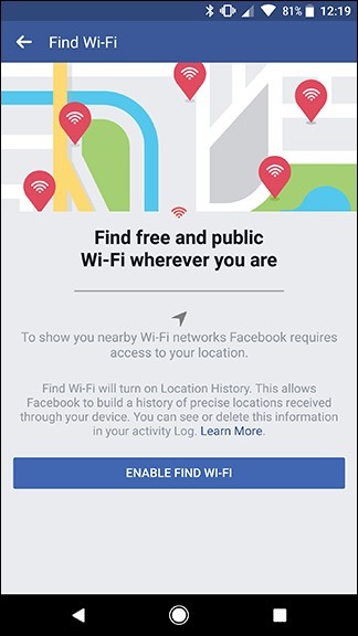 นี่คือวิธีที่ Facebook ช่วยคุณติดตามจุด WiFi ในบริเวณใกล้เคียง