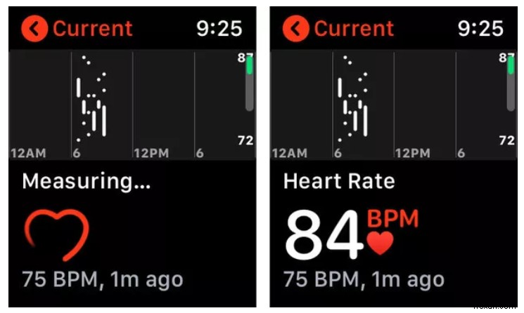 สิ่งที่จะได้รับจากการตรวจสอบอัตราการเต้นของหัวใจของ Apple Watch