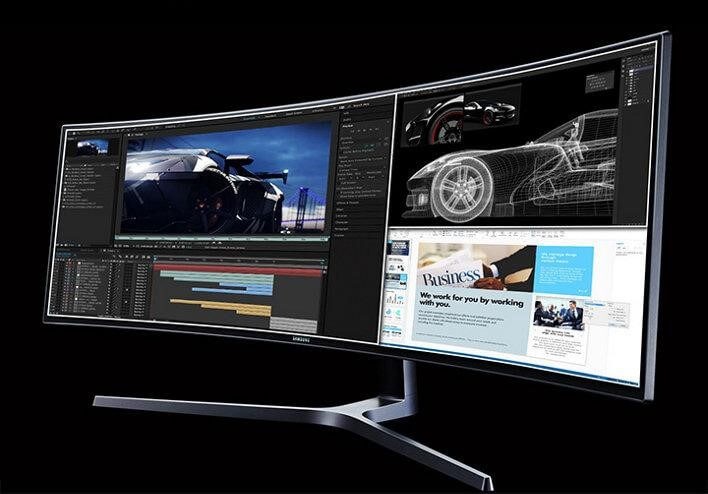 ใหม่ CHG90 QLED Super Ultrawide 49:จอภาพสำหรับเล่นเกม