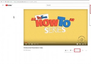 วิธีการฝังวิดีโอ YouTube ใน PowerPoint 2010