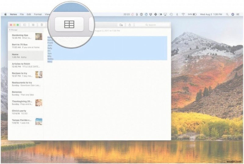 รู้ทุกอย่างเกี่ยวกับคุณลักษณะใหม่ของโน้ตใน Mac OS High Sierra