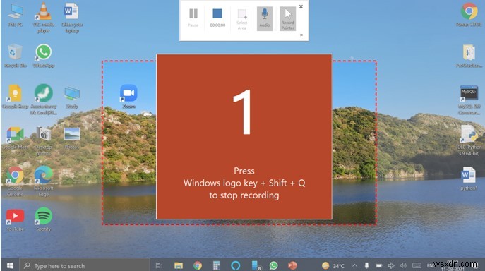 วิธีการบันทึกหน้าจอใน Windows 11