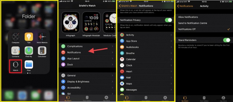 วิธีแก้ไข Apple Watch แบตเตอรี่หมดเร็ว