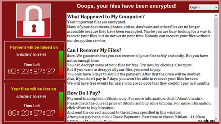 Ransomware ที่ใหญ่ที่สุดที่เคยเกิดขึ้น