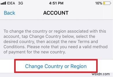 วิธีเปลี่ยนประเทศหรือภูมิภาค Apple ID ของคุณ