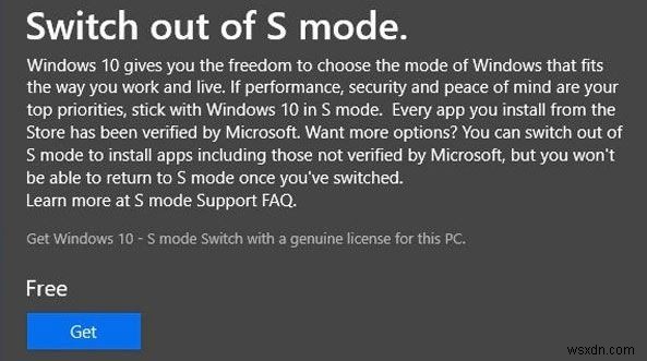 เรียนรู้ทั้งหมดเกี่ยวกับ Windows 10 ใน S โหมด