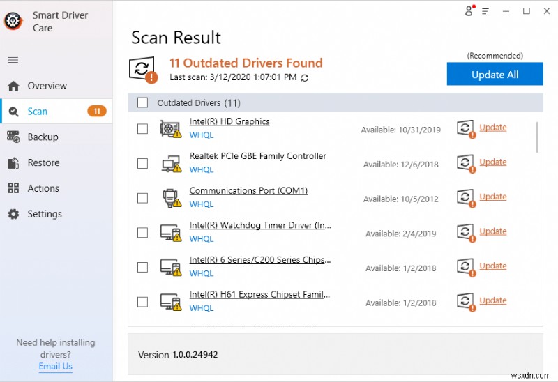 หูฟัง USB ไม่ทำงานบน Windows 10 หลังจากอัปเดตเดือนเมษายน:วิธีแก้ไข