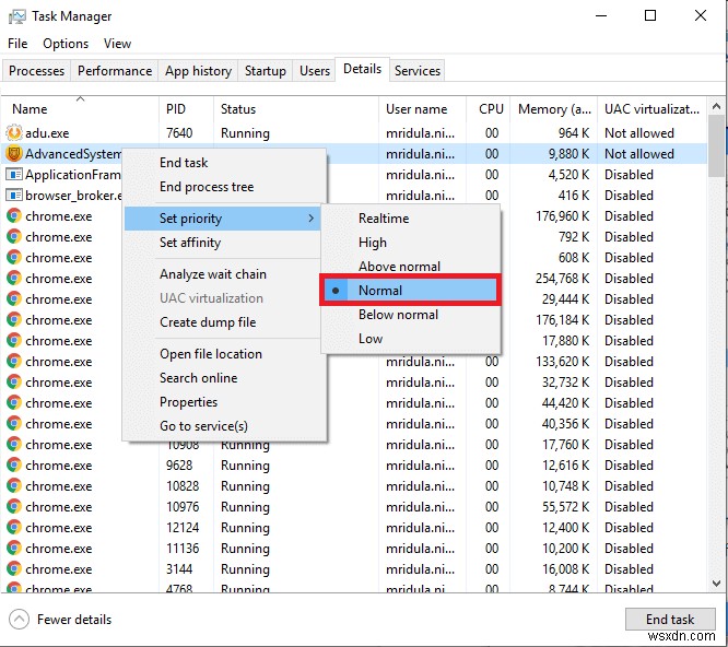 วิธีตั้งค่า CPU Priority สำหรับแอปพลิเคชันใน Windows 10