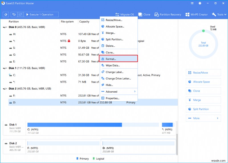 5 ซอฟต์แวร์ฟอร์แมตการ์ด SD ที่ดีที่สุดสำหรับพีซี Windows 10/8/7 (2022)