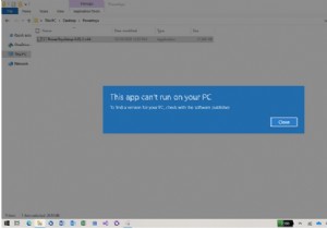 6 วิธีแก้ไขปัญหา “แอปนี้ไม่สามารถทำงานบนพีซีของคุณ” Windows 10 (2022)