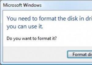 วิธีแก้ไขไดรฟ์ข้อมูลไม่มีข้อผิดพลาดของระบบไฟล์ที่รู้จักใน Windows 10