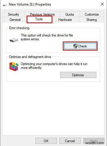 วิธีแก้ไขไดรฟ์ข้อมูลไม่มีข้อผิดพลาดของระบบไฟล์ที่รู้จักใน Windows 10