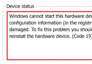 วิธีแก้ไขข้อผิดพลาด Code 19 ใน Windows
