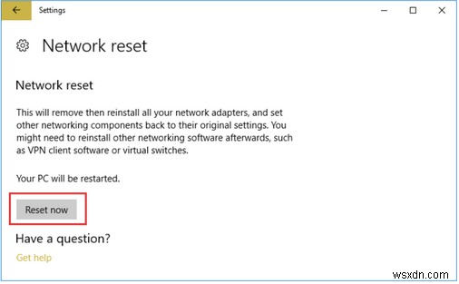 {Resolved}:วิธีแก้ไข Network Adapter ที่หายไปใน Windows 10