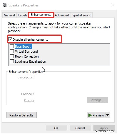 วิธีแก้ไขการแยกกราฟอุปกรณ์เสียงของ Windows (Audiodg.Exe) การใช้ CPU สูง