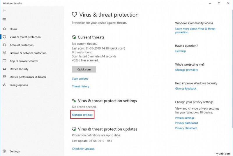 ฟีเจอร์ Security Tamper Protection ใน Windows 10 คืออะไร