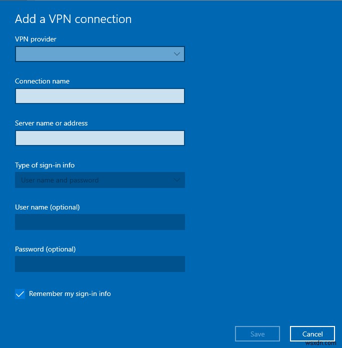 วิธีตั้งค่า VPN บน Windows 10