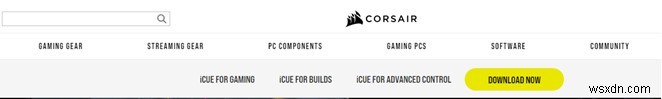 วิธีดาวน์โหลด Corsair iCUE สำหรับ Windows 10