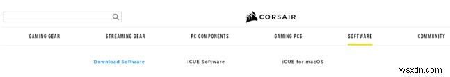 วิธีดาวน์โหลด Corsair iCUE สำหรับ Windows 10
