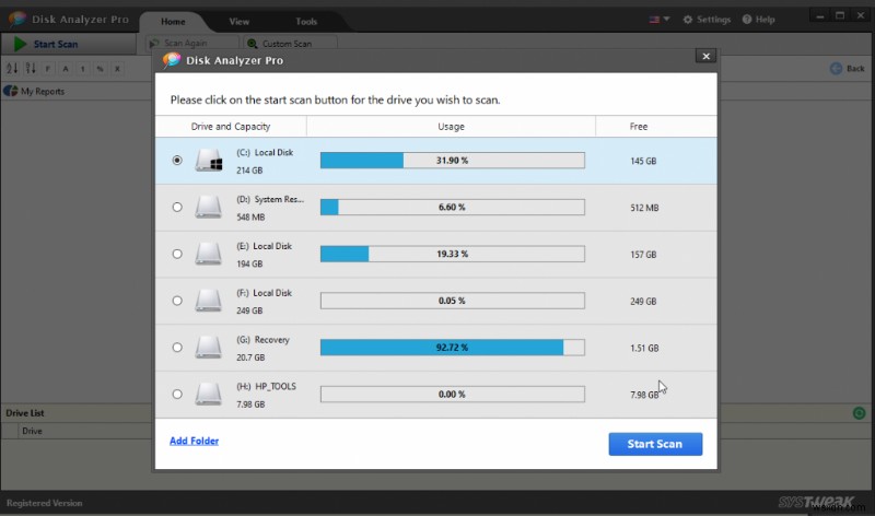 วิธีค้นหาไฟล์ที่ใหญ่ที่สุดใน Windows 10?